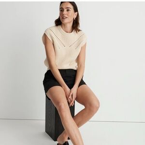 Madewell Mariella Pointelle Sweater Tee